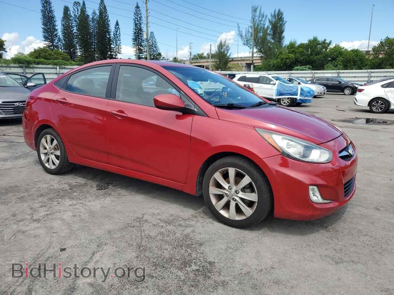 2013 HYUNDAI ACCENT - VIN: KMHCU4AE8DU575783 - Фото 4