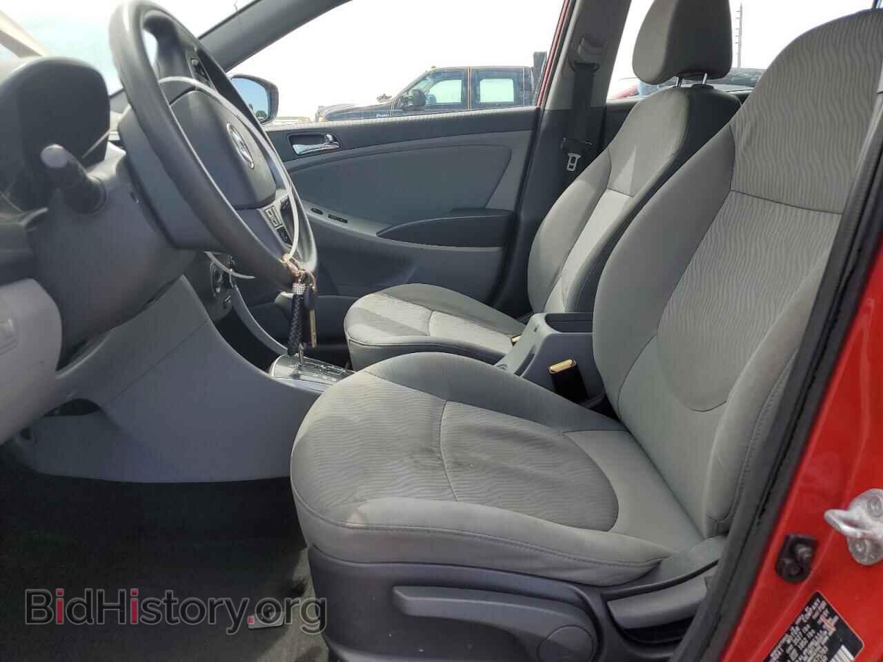 2013 HYUNDAI ACCENT - VIN: KMHCU4AE8DU575783 - Фото 7