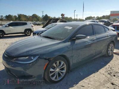 2015 Chrysler 200 S, синий — VIN 1C3CCCBB2FN658780, Copart