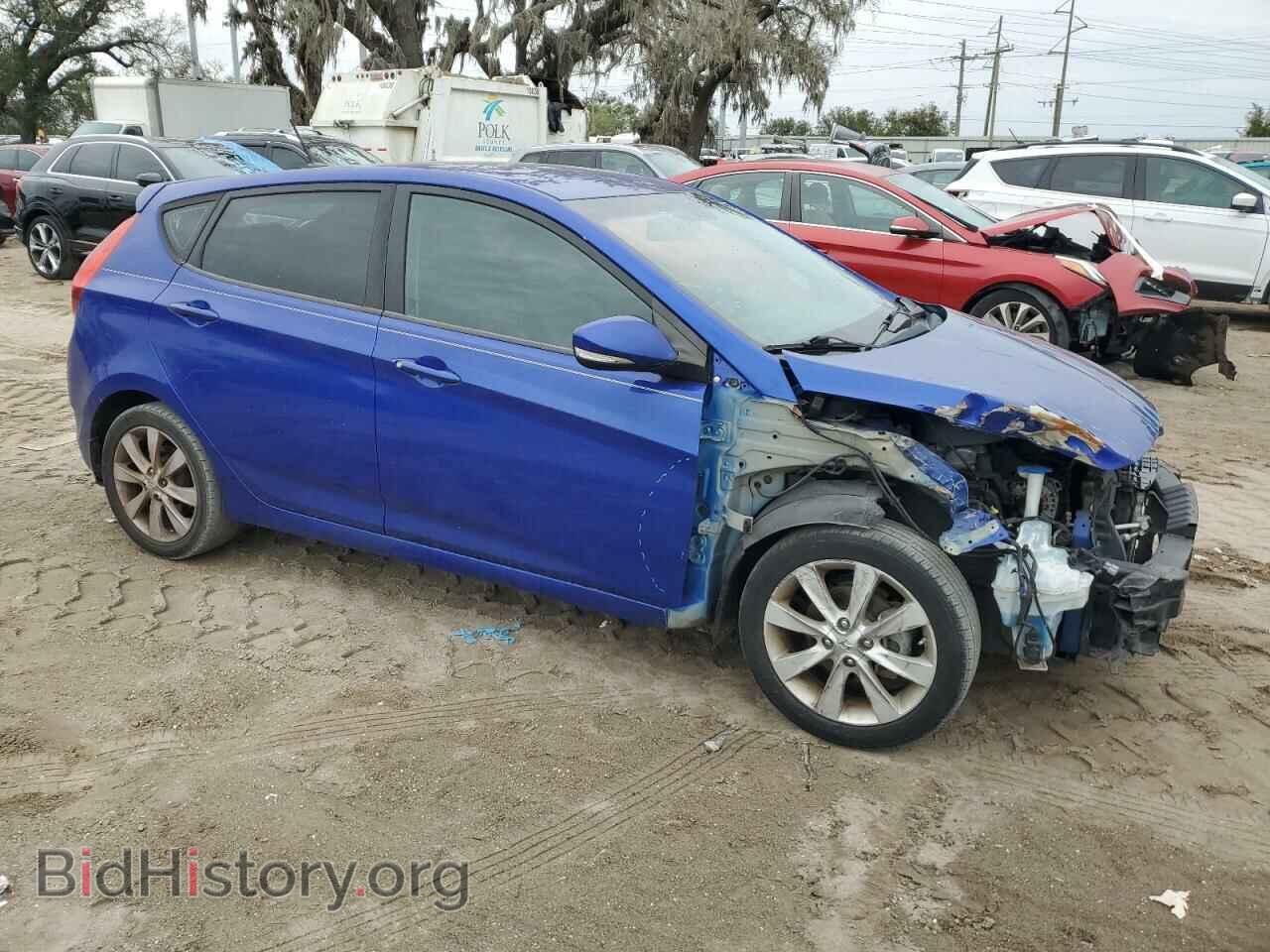 2013 HYUNDAI ACCENT - VIN: KMHCU5AE0DU072593 - Фото 4