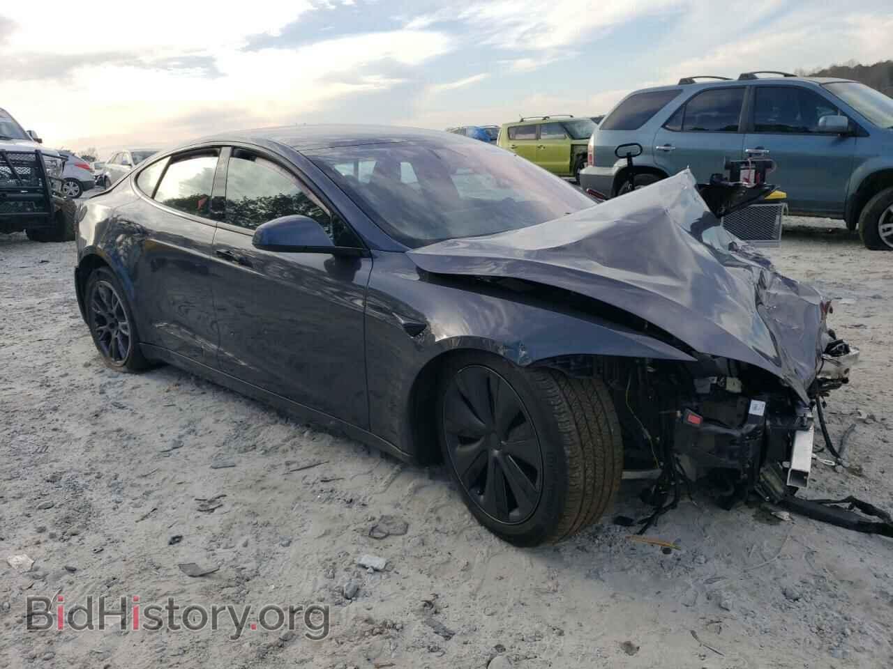2022 TESLA MODEL S - VIN: 5YJSA1E5XNF467287 - Фото 4