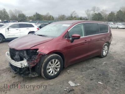 2017 Chrysler PACIFICA Touring, burgundy — VIN 2C4RC1DG1HR514727, Copart