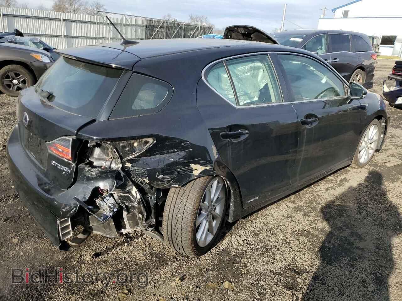 2011 LEXUS CT 200 - VIN: JTHKD5BH6B2021776 - Фото 3