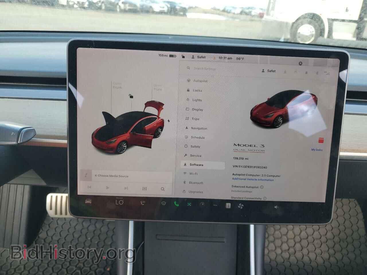 2018 TESLA MODEL 3 - VIN: 5YJ3E1EB1JF063240 - Фото 9