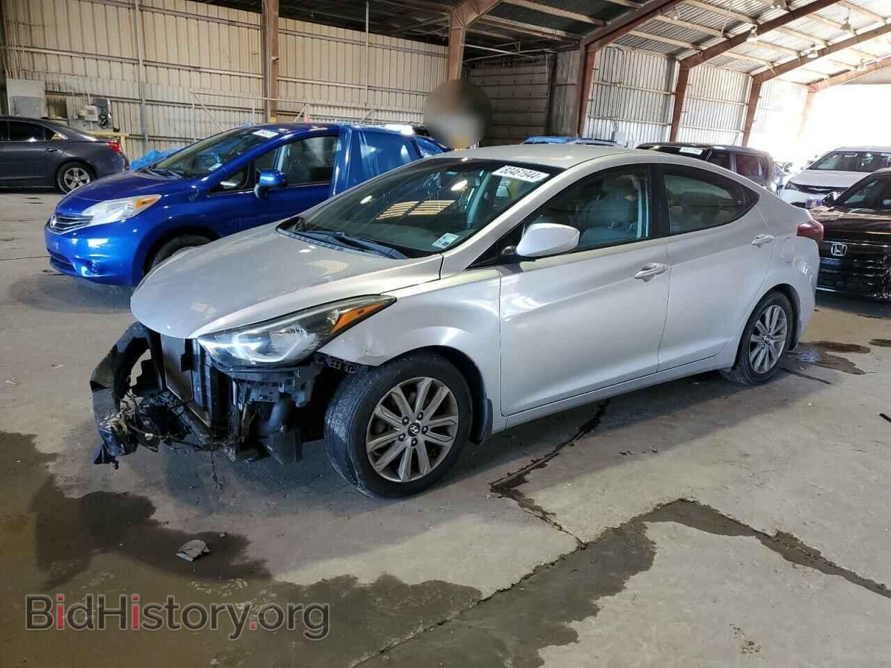 Photo KMHDH4AE2GU501708 - HYUNDAI ELANTRA 2016