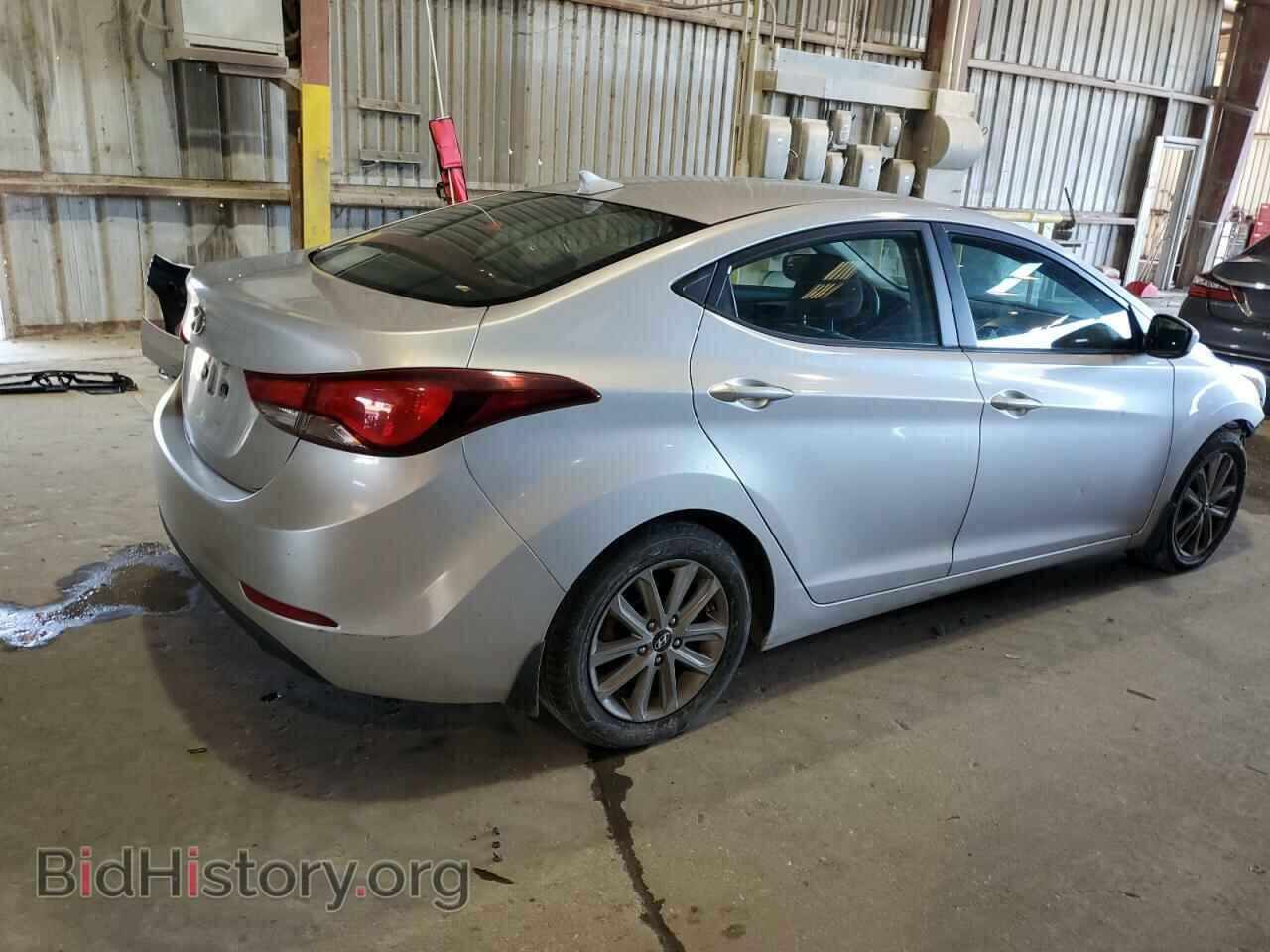 2016 HYUNDAI ELANTRA - VIN: KMHDH4AE2GU501708 - Фото 3