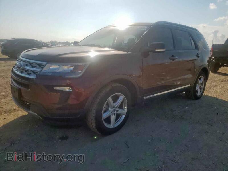 2019 Ford EXPLORER XLT (VIN 1FM5K7DH7KGA71663) — фото 1 из 12, Copart, повреждение: бок