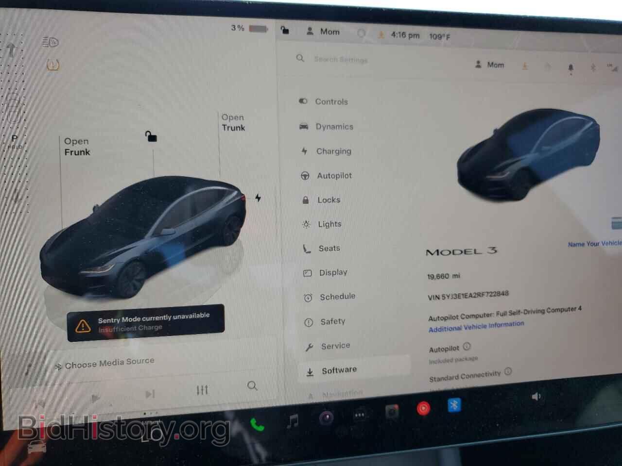 2024 TESLA MODEL 3 - VIN: 5YJ3E1EA2RF722848 - Фото 9