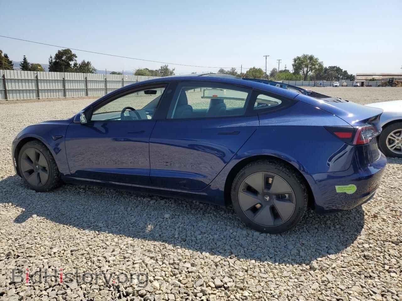 2022 TESLA MODEL 3 - VIN: 5YJ3E1EA7NF318356 - Фото 2