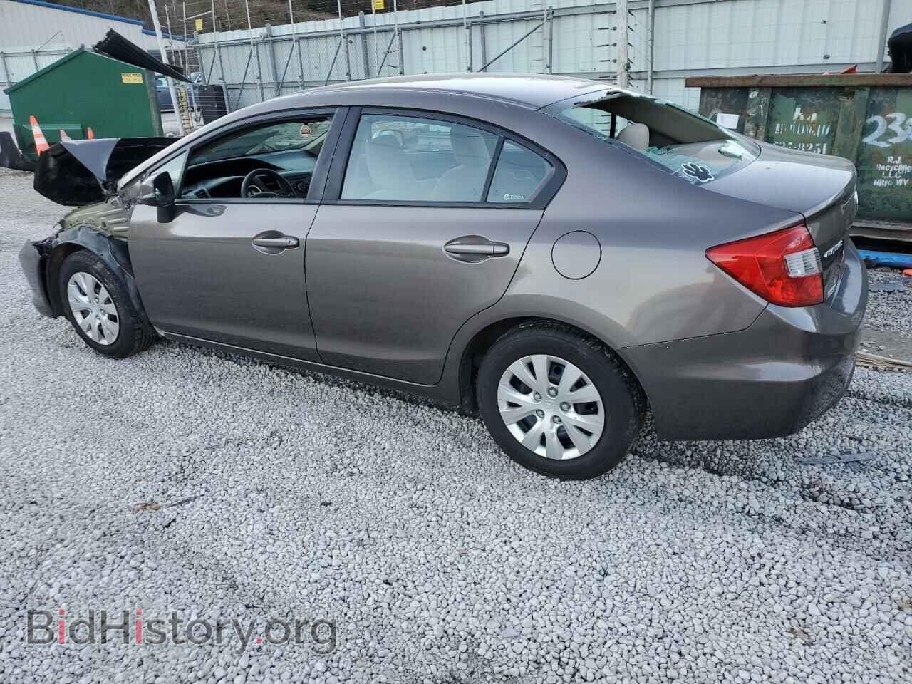 2012 HONDA CIVIC - VIN: 2HGFB2F55CH580141 - Фото 2