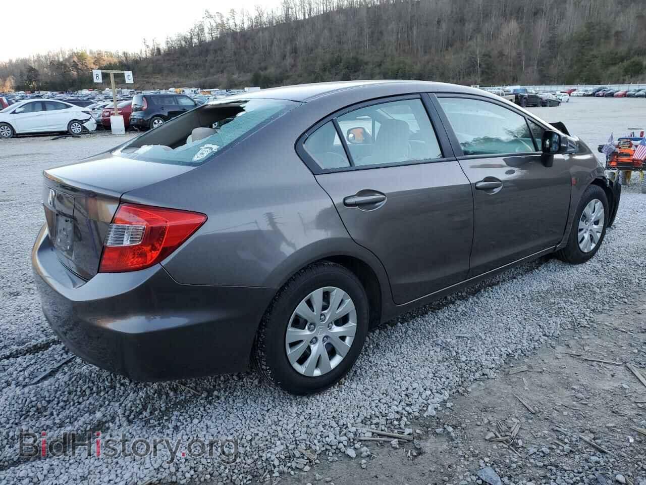 2012 HONDA CIVIC - VIN: 2HGFB2F55CH580141 - Фото 3