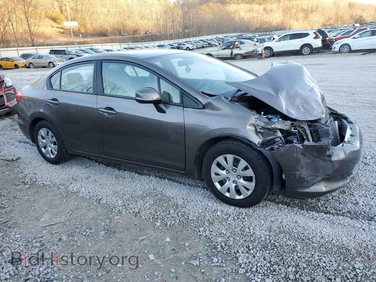 2012 HONDA CIVIC - VIN: 2HGFB2F55CH580141 - Фото 4
