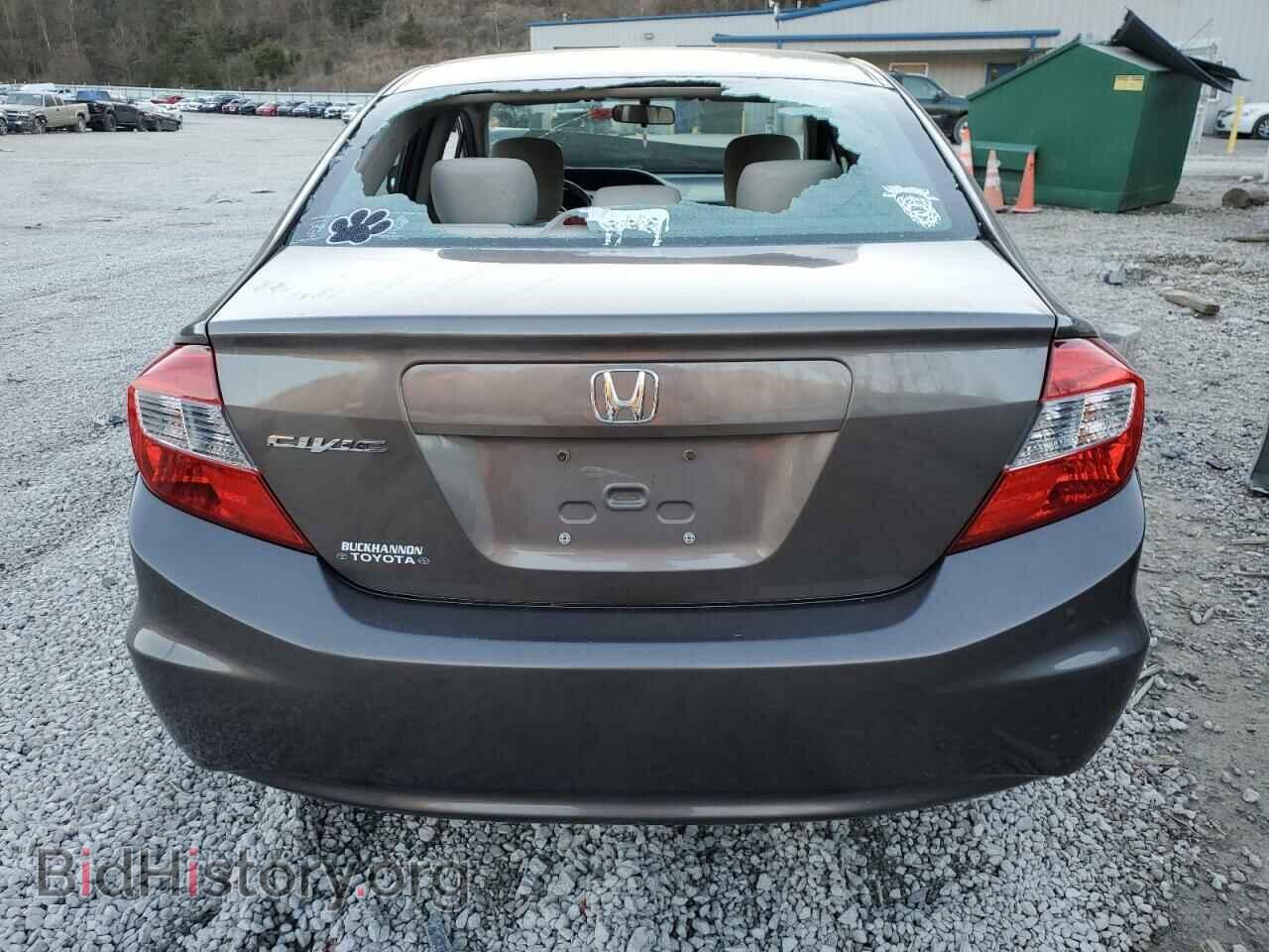 2012 HONDA CIVIC - VIN: 2HGFB2F55CH580141 - Фото 6