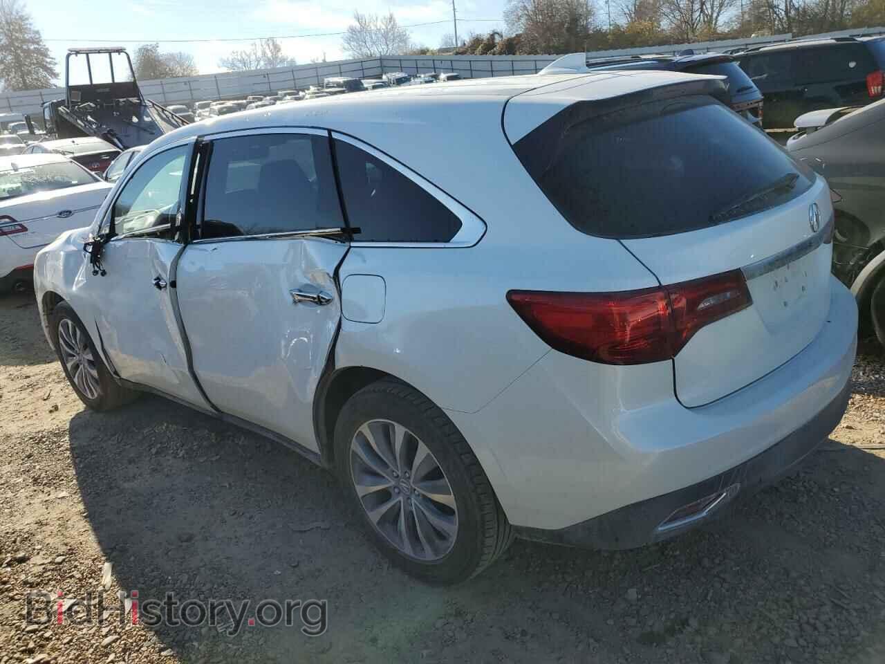 2016 ACURA MDX - VIN: 5FRYD4H40GB008812 - Фото 2