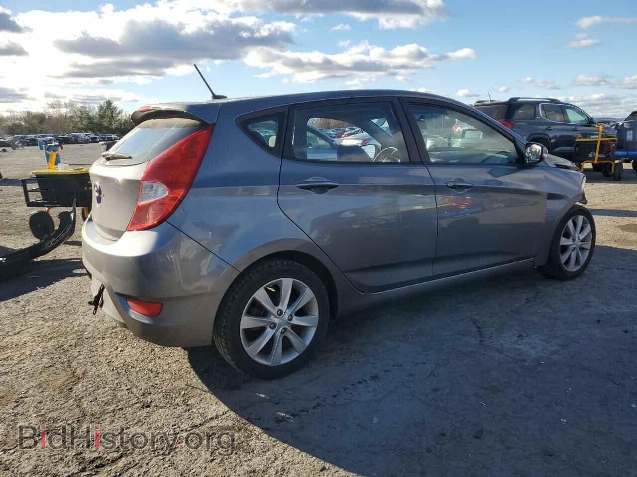2014 HYUNDAI ACCENT - VIN: KMHCU5AEXEU184917 - Фото 3