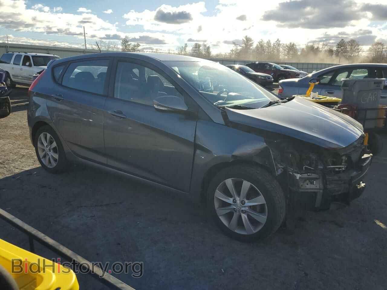 2014 HYUNDAI ACCENT - VIN: KMHCU5AEXEU184917 - Фото 4