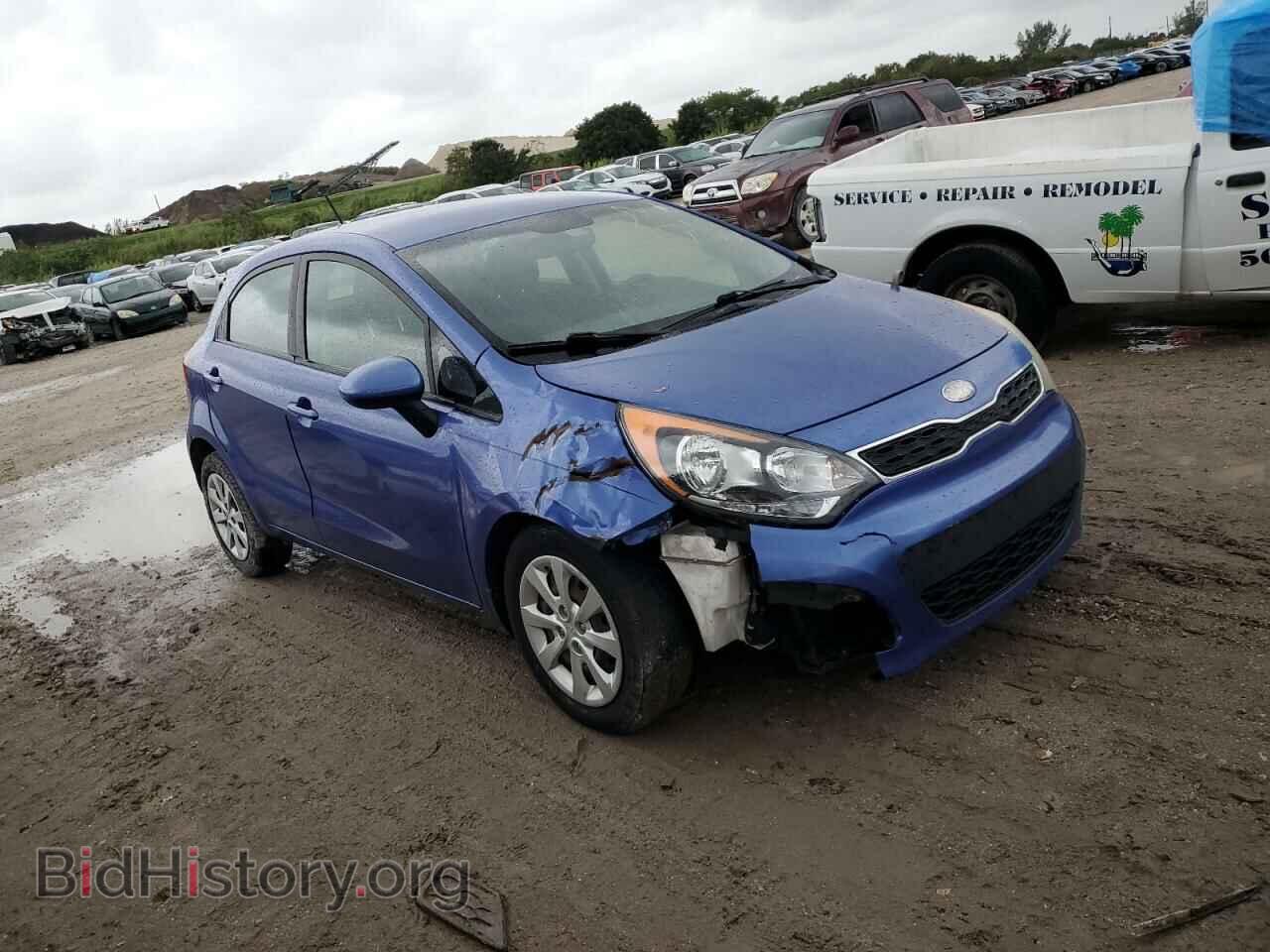 2013 KIA RIO - VIN: KNADN5A3XD6227723 - Фото 4