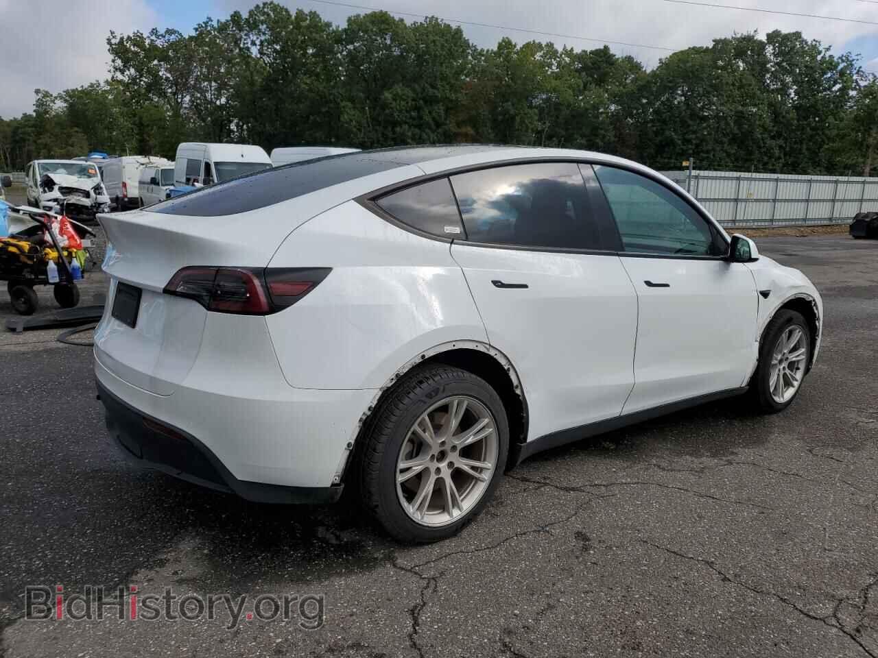 2022 TESLA MODEL Y - VIN: 7SAYGDEE0NF359838 - Фото 3