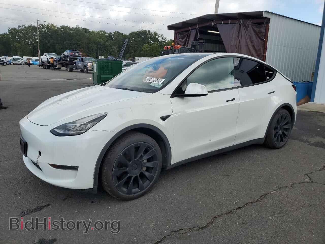 Photo 7SAYGAEE8NF359052 - TESLA MODEL Y 2022