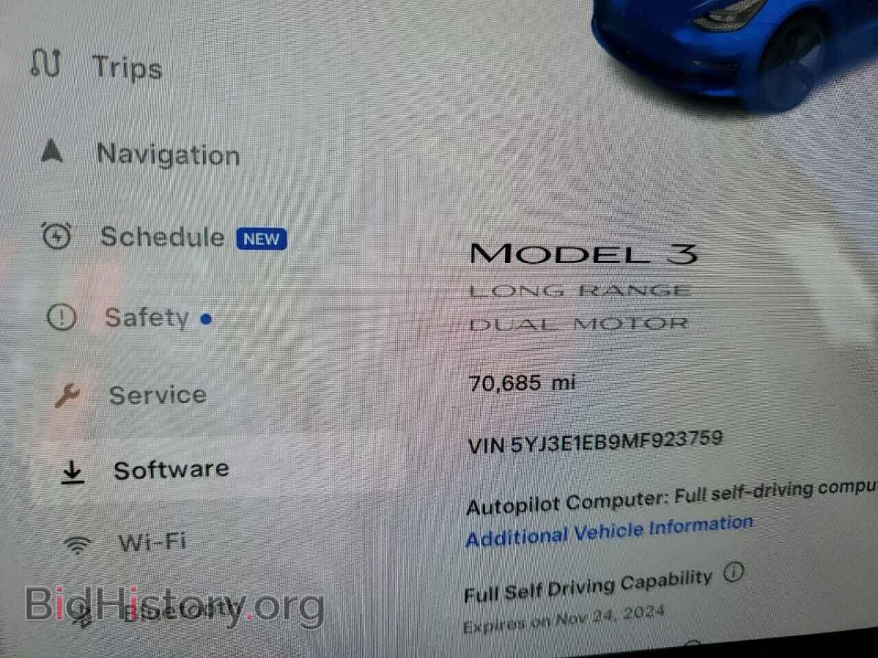 2021 TESLA MODEL 3 - VIN: 5YJ3E1EB9MF923759 - Фото 9