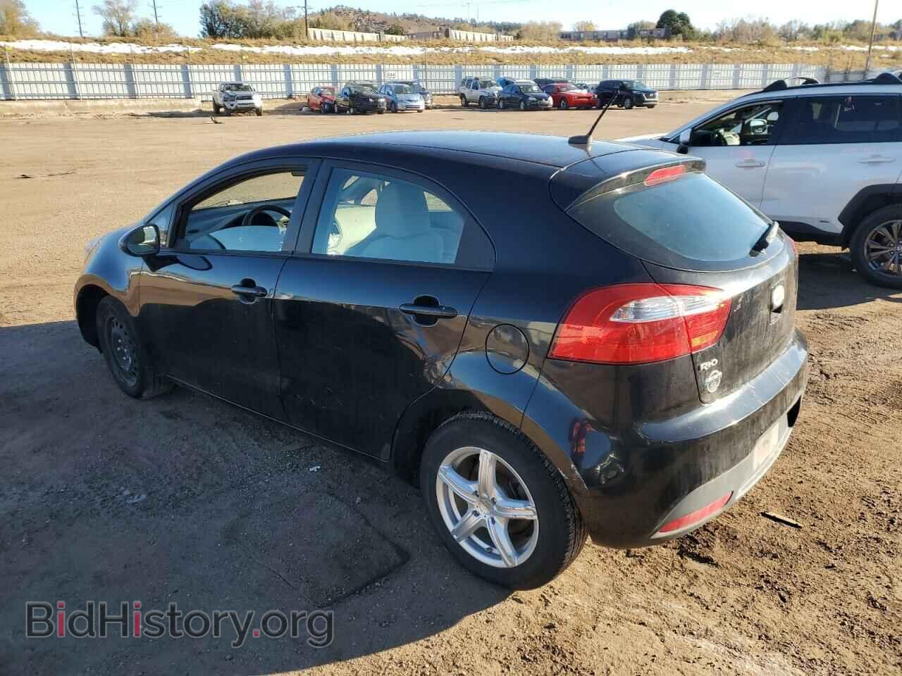 2012 KIA RIO - VIN: KNADM5A36C6017573 - Фото 2