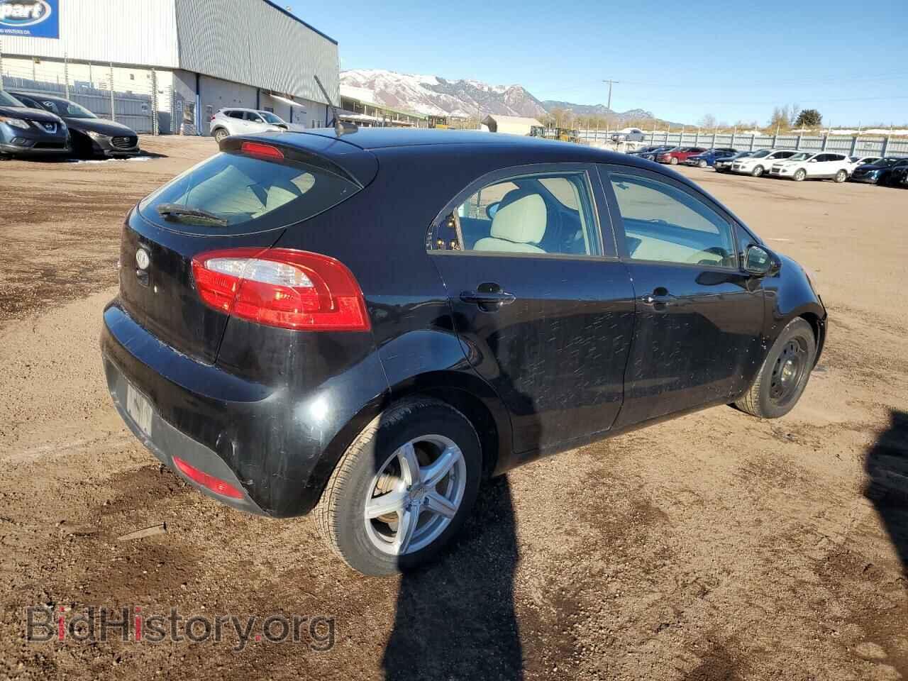 2012 KIA RIO - VIN: KNADM5A36C6017573 - Фото 3