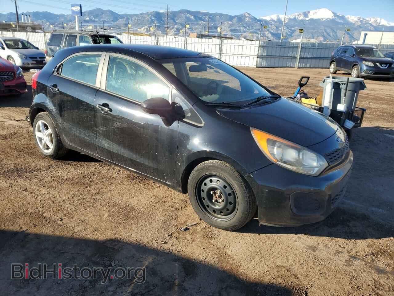 2012 KIA RIO - VIN: KNADM5A36C6017573 - Фото 4