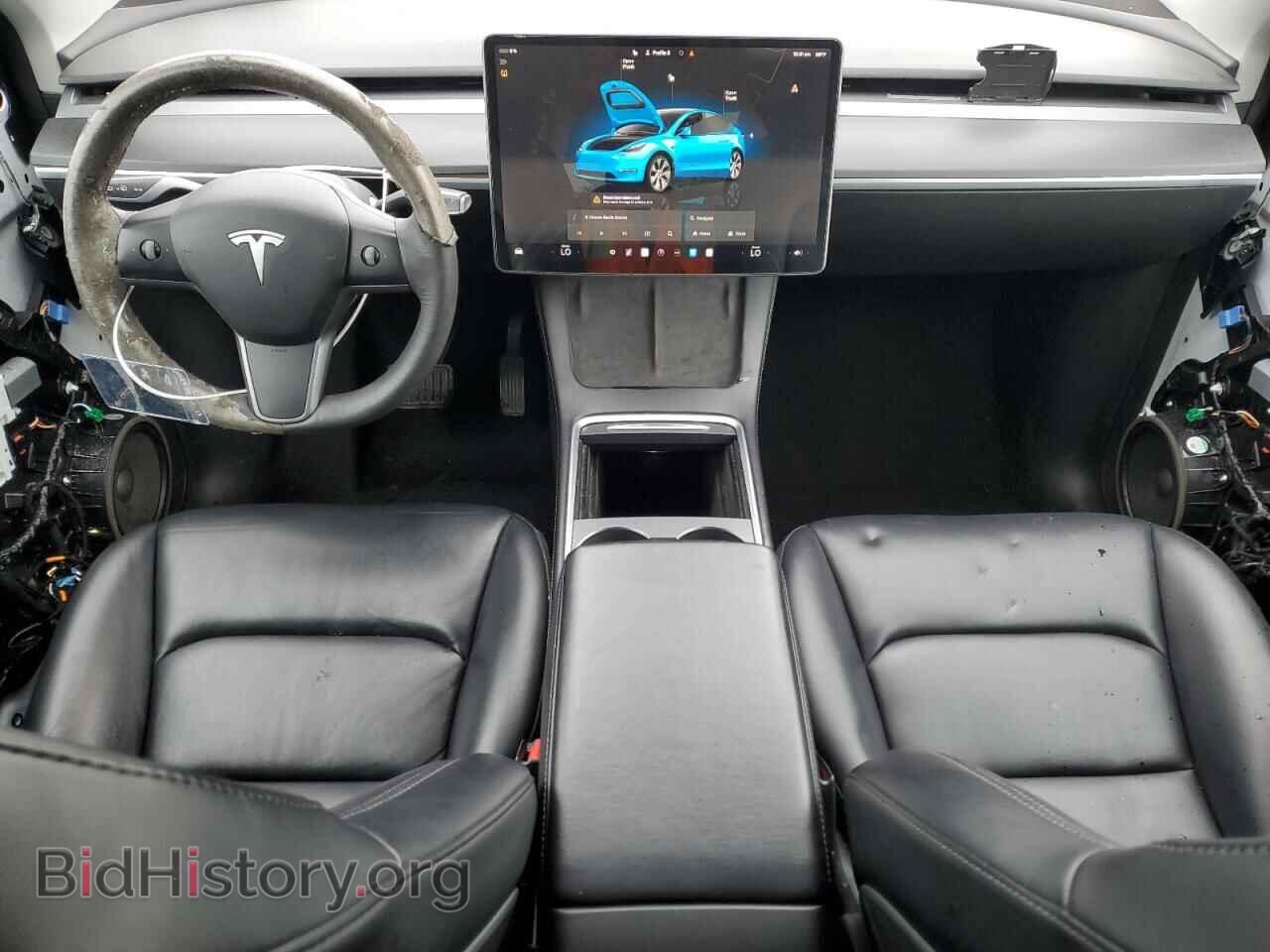2022 TESLA MODEL Y - VIN: 7SAYGDEE2NF393456 - Фото 8