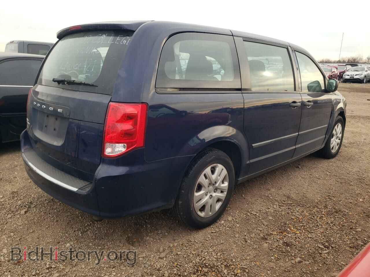 2014 DODGE CARAVAN - VIN: 2C4RDGBG4ER161141 - Фото 3