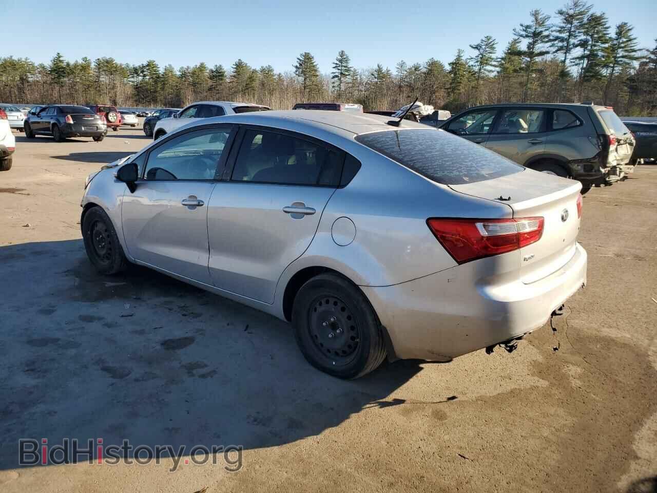 2013 KIA RIO - VIN: KNADM4A34D6302865 - Фото 2