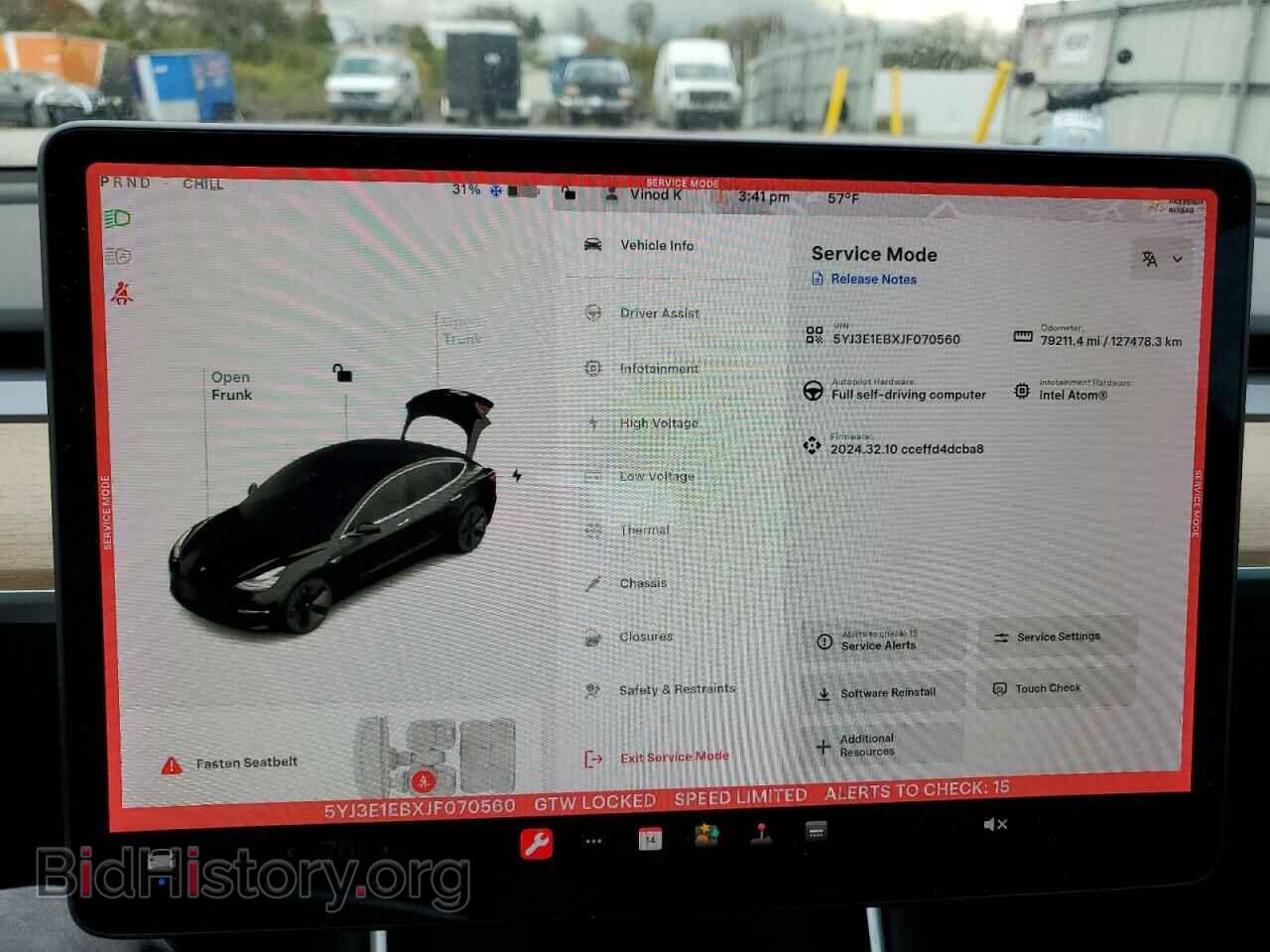 2018 TESLA MODEL 3 - VIN: 5YJ3E1EBXJF070560 - Фото 9