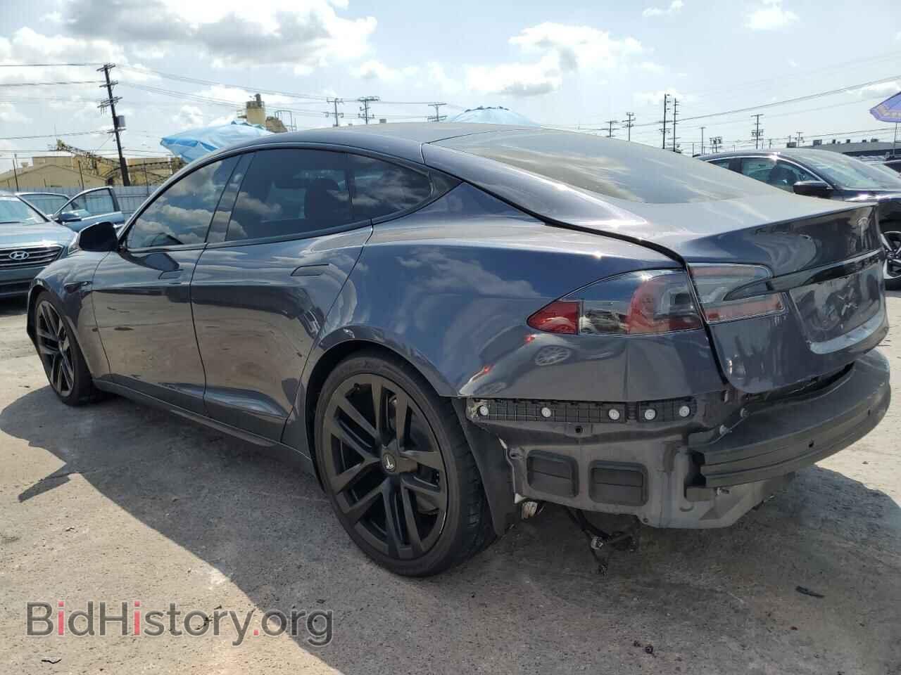 2022 TESLA MODEL S - VIN: 5YJSA1E51NF468814 - Фото 2