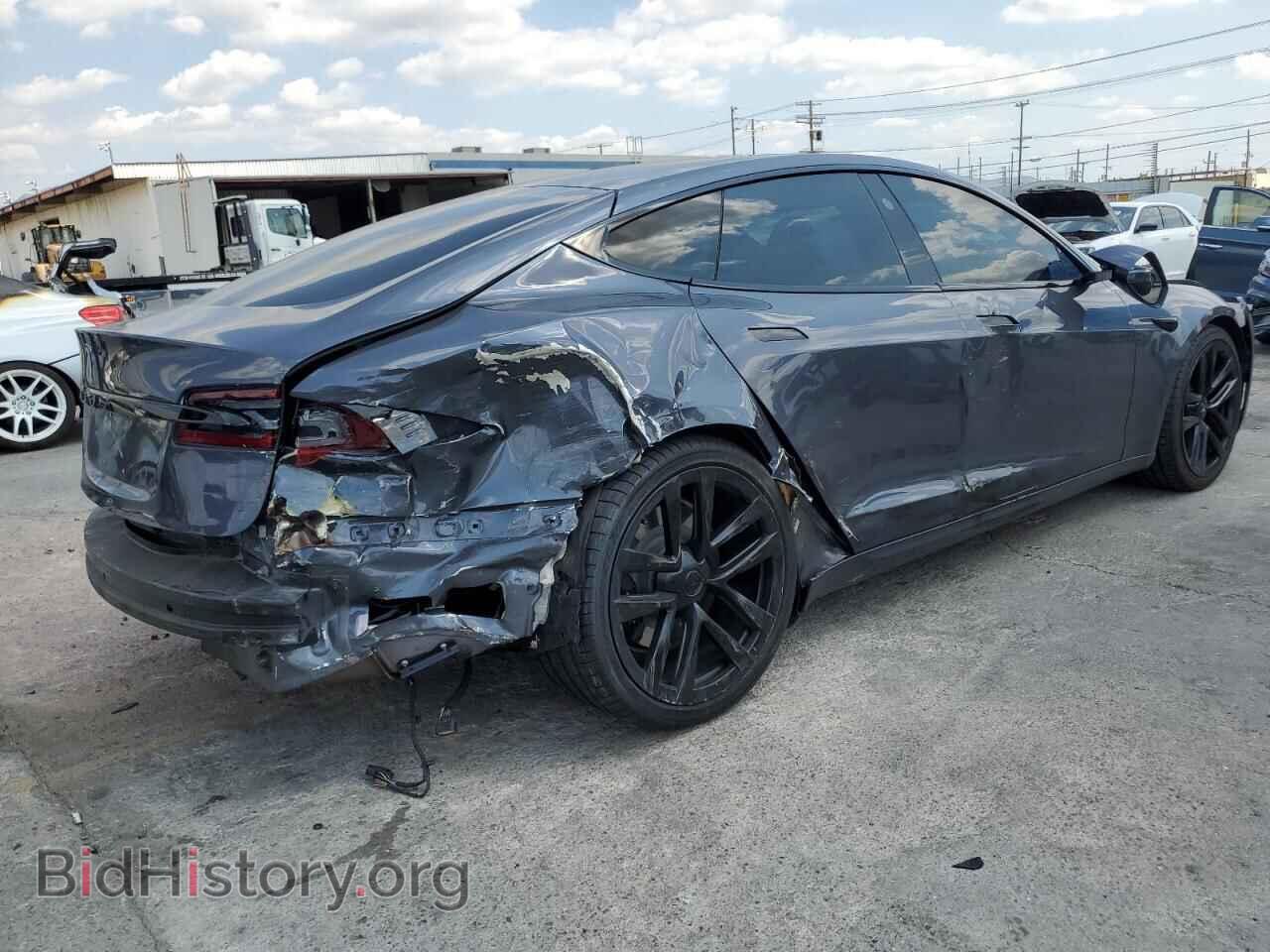2022 TESLA MODEL S - VIN: 5YJSA1E51NF468814 - Фото 3
