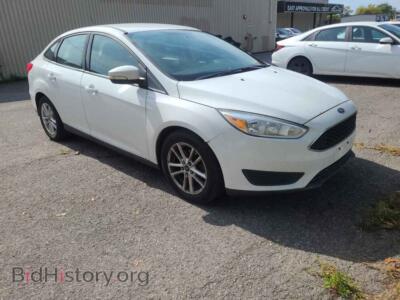 2016 Ford FOCUS SE, белый — VIN 1FADP3F24GL349233, Copart