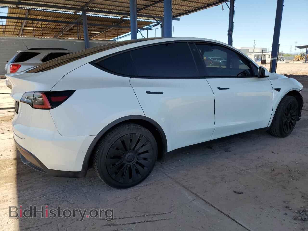 2021 TESLA MODEL Y - VIN: 5YJYGDED1MF103629 - Фото 3