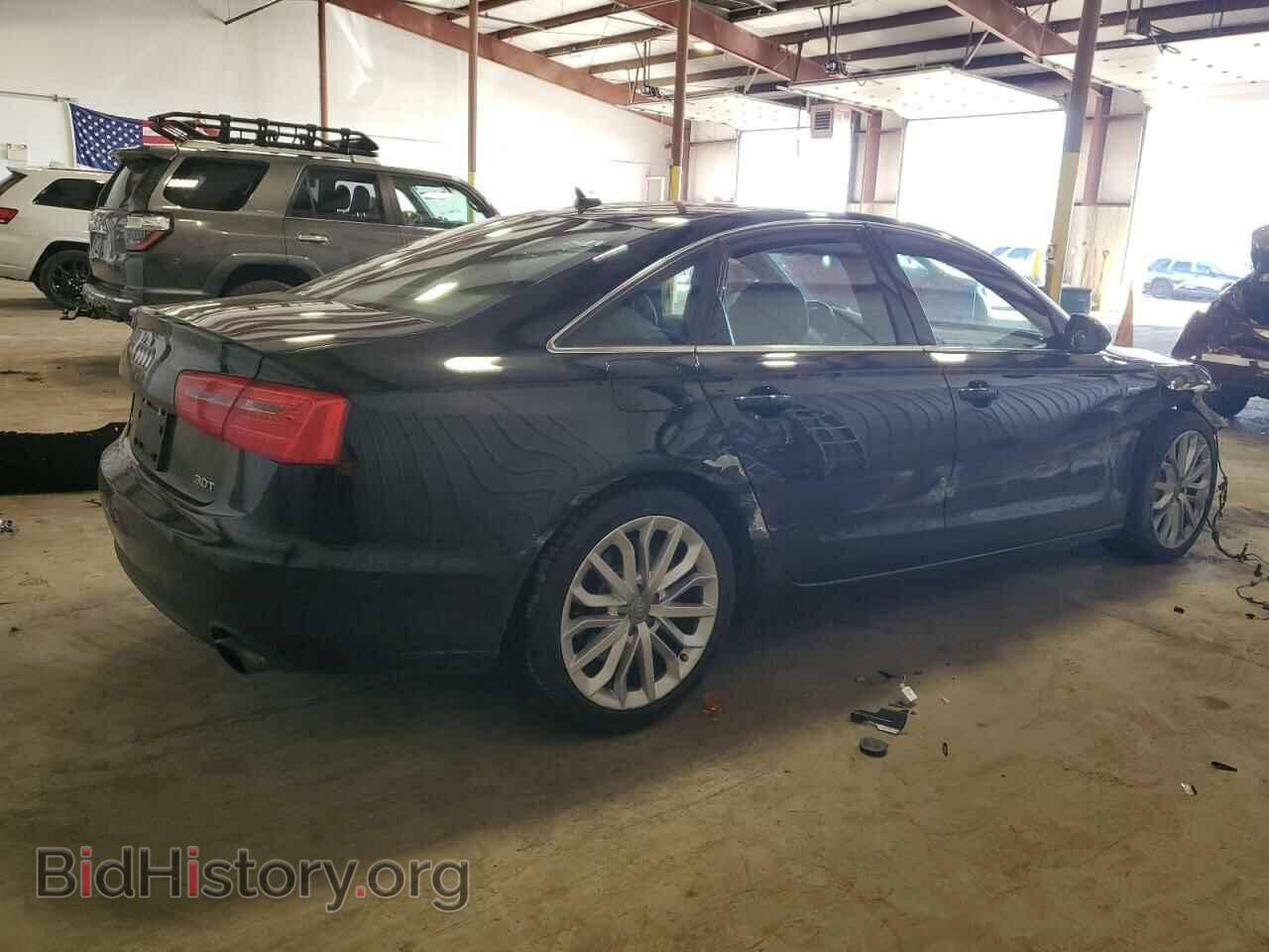 2013 AUDI A6 - VIN: WAUGGAFC8DN016471 - Фото 3