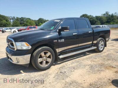2013 RAM 1500 SLT, черный — VIN 1C6RR7LT6DS504873, Copart