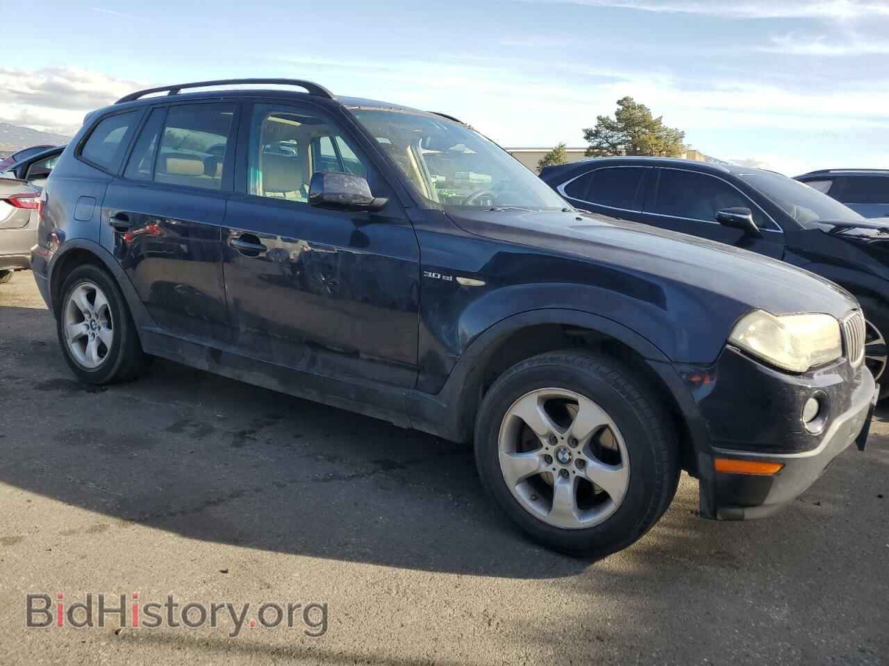 2007 BMW X3 - VIN: WBXPC93477WF08343 - Фото 4