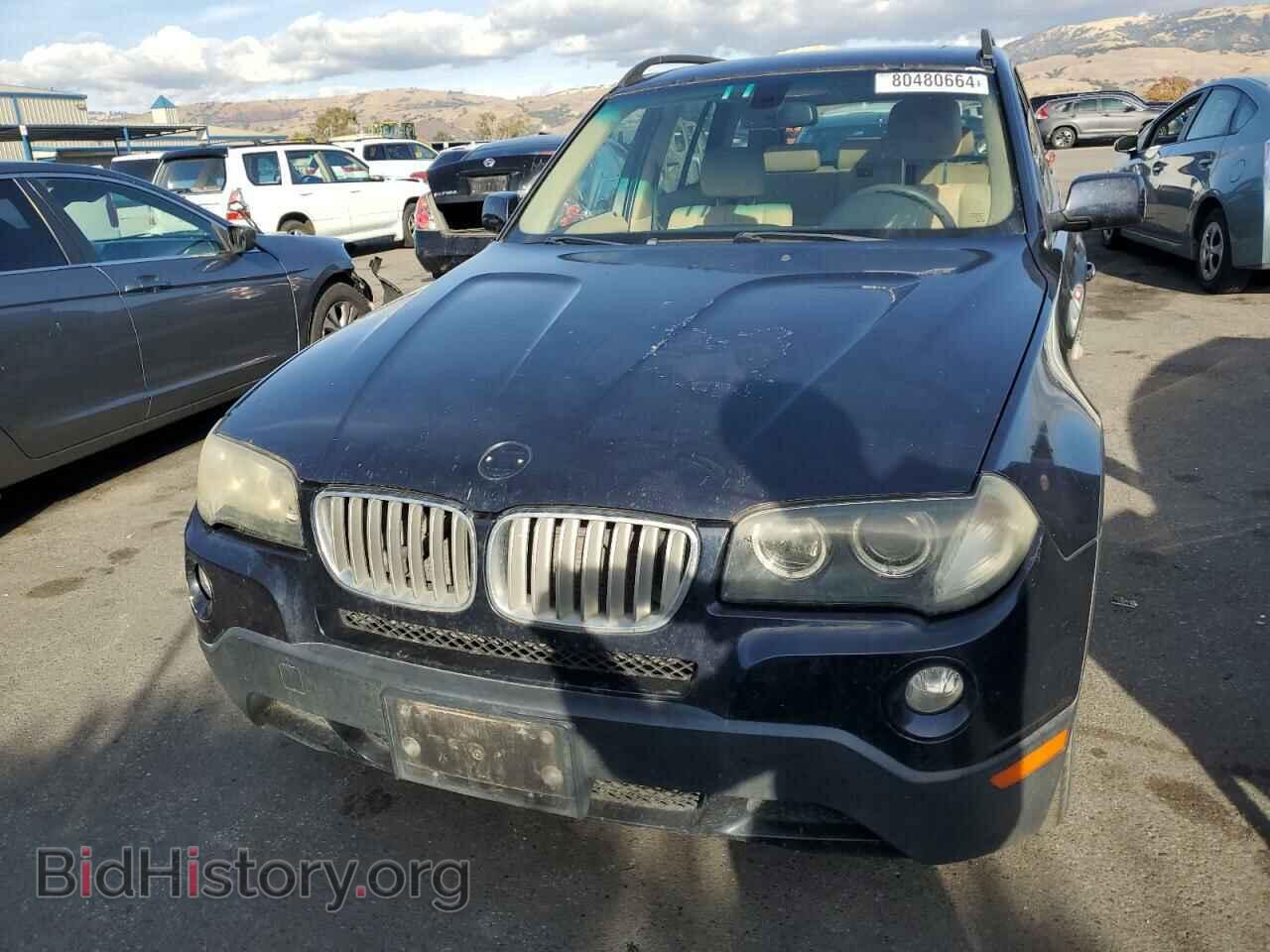 2007 BMW X3 - VIN: WBXPC93477WF08343 - Фото 5