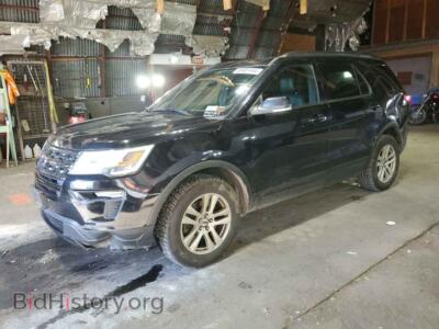 2018 Ford EXPLORER XLT, черный — VIN 1FM5K8D86JGB48723, Copart