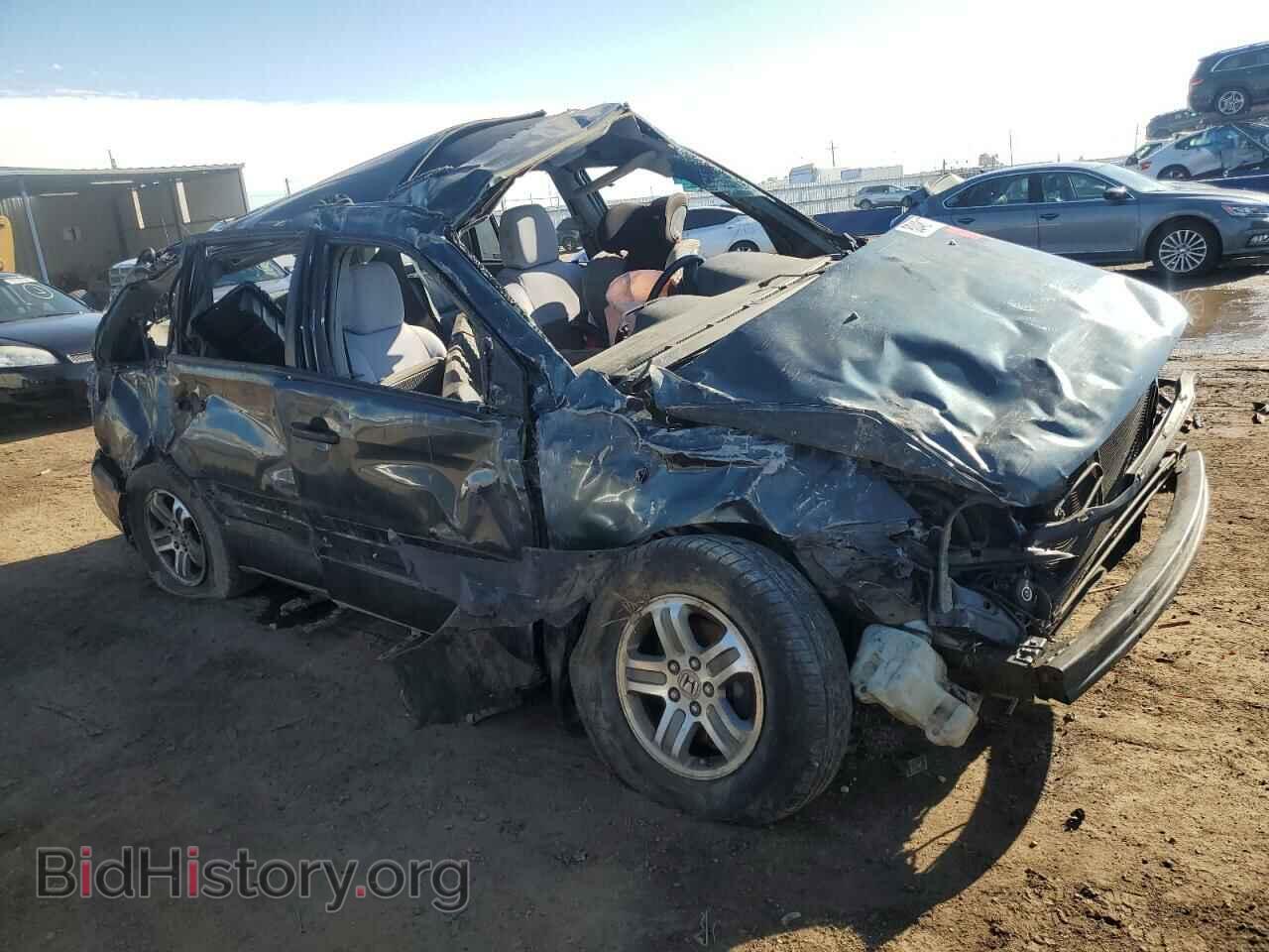 2005 HONDA PILOT - VIN: 5FNYF18555B010491 - Фото 4