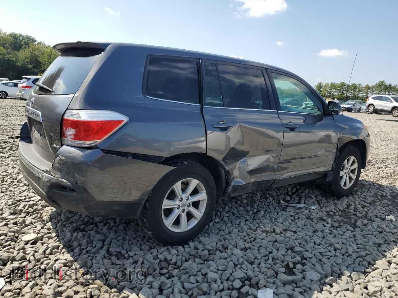 2012 TOYOTA HIGHLANDER - VIN: 5TDBK3EH3CS126177 - Фото 3
