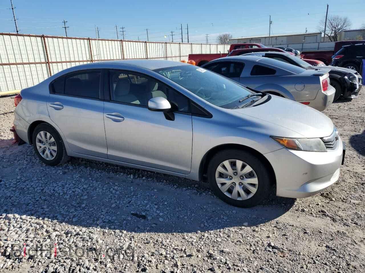 2012 HONDA CIVIC - VIN: 2HGFB2F5XCH580071 - Фото 4