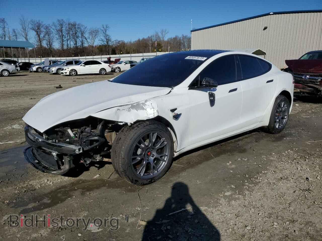 Photo 5YJSA1E51MF454054 - TESLA MODEL S 2021