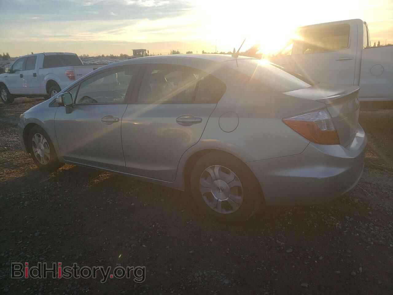 2012 HONDA CIVIC - VIN: JHMFB4F24CS008503 - Фото 2