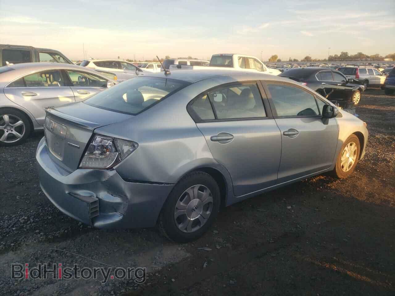 2012 HONDA CIVIC - VIN: JHMFB4F24CS008503 - Фото 3