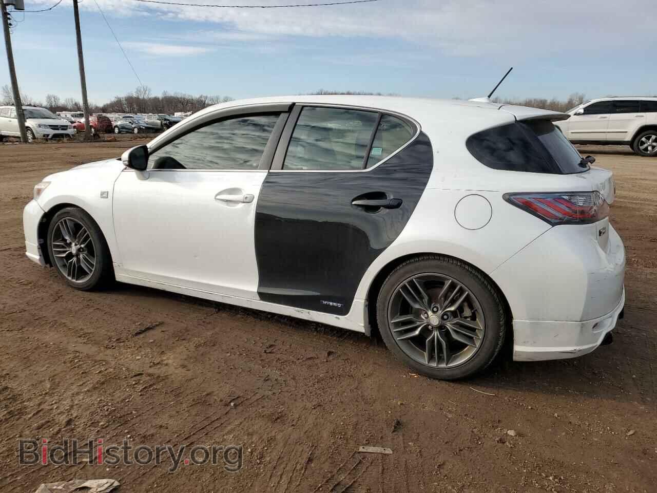 2012 LEXUS CT 200 - VIN: JTHKD5BH8C2066722 - Фото 2
