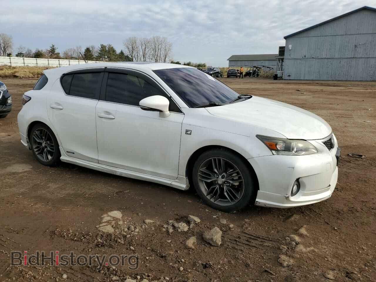 2012 LEXUS CT 200 - VIN: JTHKD5BH8C2066722 - Фото 4