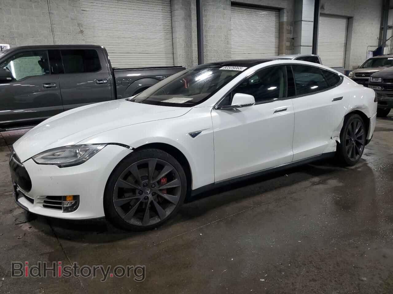 Photo 5YJSA1H16EFP35616 - TESLA MODEL S 2014