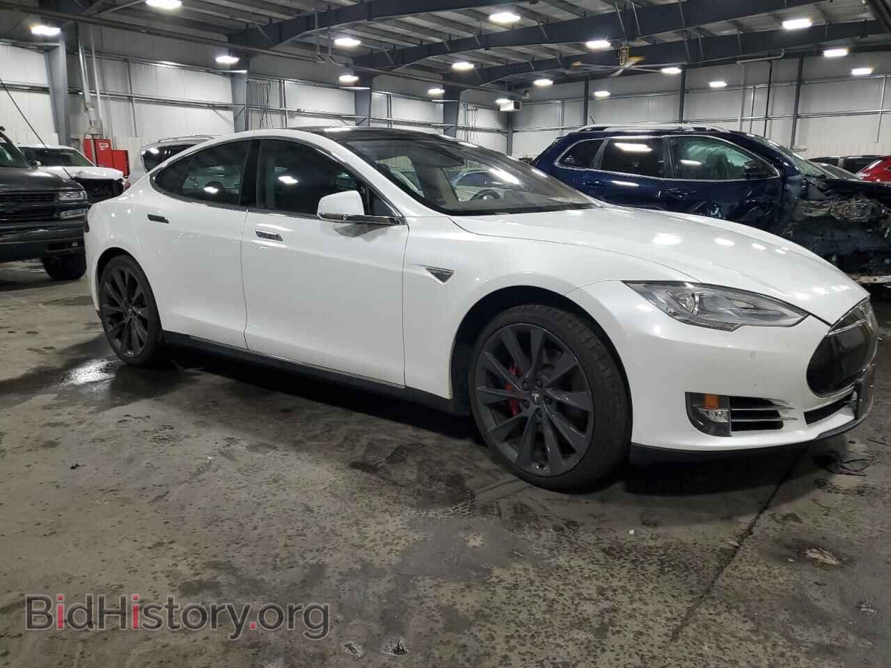 2014 TESLA MODEL S - VIN: 5YJSA1H16EFP35616 - Photo 4